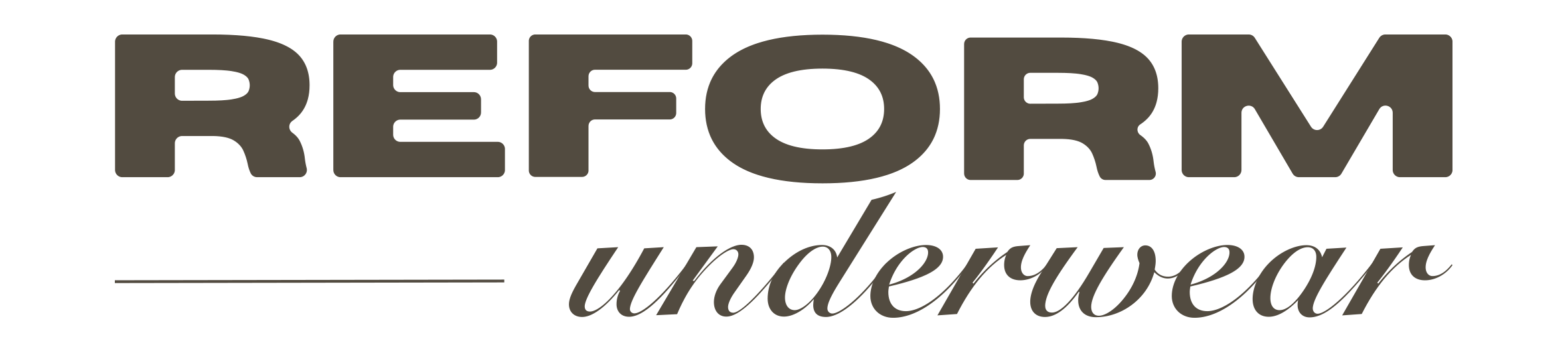 REFORM underwear